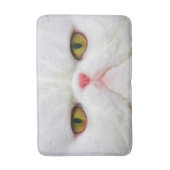Tapis De Bain Chat blanc (Devant (Vertical))