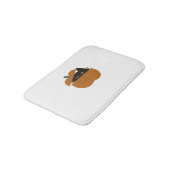 Tapis De Bain Chat citrouille Classique T-Shirt_1 (Angle)