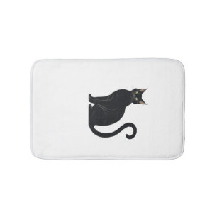 Tapis De Bain Chat Classique Dos Arqué � Silhouette Halloween Vi