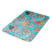 Tapis De Bain Chat dans le casquette (Angle)