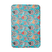 Tapis De Bain Chat dans le casquette (Devant (Vertical))