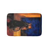 Tapis De Bain Chat dans les chauves-souris de fenêtre (Devant)