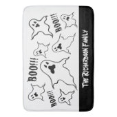 Tapis De Bain Chat de bain Éffrayant Halloween Personnalisé (devant Vertical)