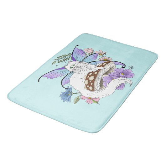 Tapis De Bain Chat de fée (Angle)