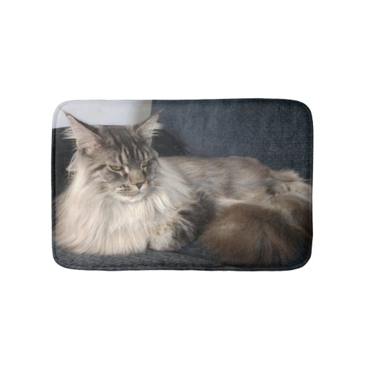 Tapis De Bain Chat de ragondin du Maine (Devant)