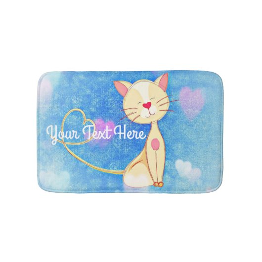 Tapis De Bain Chat de rêve (Devant)