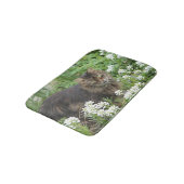 Tapis De Bain Chat domestique à longue aile (Angle)