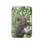 Tapis De Bain Chat domestique à longue aile (Devant (Vertical))