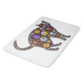 TAPIS DE BAIN CHAT HALLOWEEN (Angle)