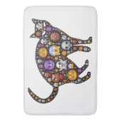 TAPIS DE BAIN CHAT HALLOWEEN (devant Vertical)