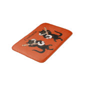 Tapis De Bain Chat jouant à Banjo Thunder_Cove (Angle)