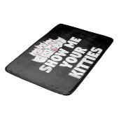 Tapis De Bain Chat Montre-moi tes chatons (Angle)
