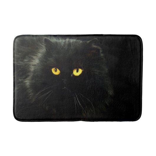 Tapis De Bain Chat noir (Devant)
