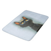 Tapis De Bain Chat noir enchanté (Angle)