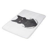 Tapis De Bain Chat noir enchanté de Salem (Angle)