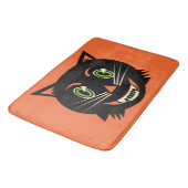 Tapis De Bain Chat noir vintage (Angle)
