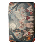 Tapis De Bain Chat Sphynx Halloween Ensorcelant (devant Vertical)