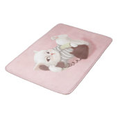 Tapis De Bain Chat sur le téléphone (Angle)