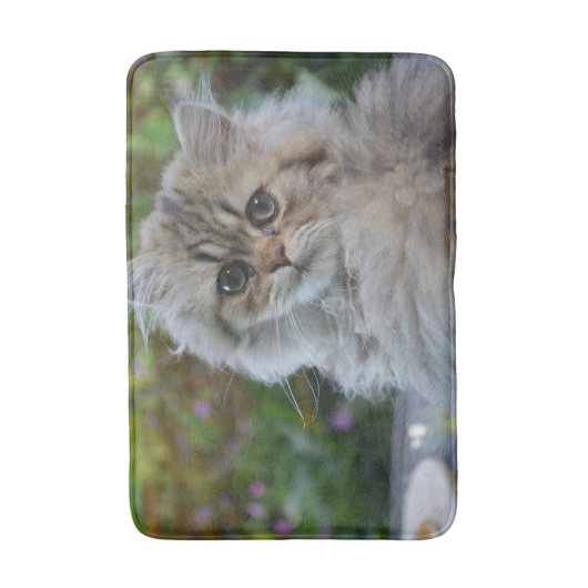 Tapis De Bain Chat velu (Devant (Vertical))