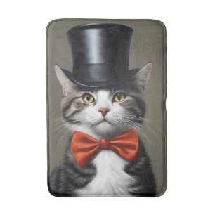 Tapis De Bain Chat victorien