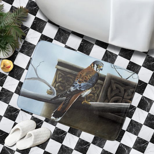 Tapis De Bain Château Celtic Kestrel Bird