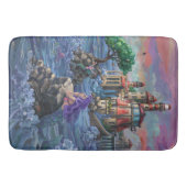 Tapis De Bain Château de Mermaid Art (Devant)