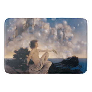 Tapis De Bain Châteaux en Espagne de Maxfield Parrish 1904 Fanta