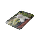 Tapis De Bain Chaton blanc turc (Angle)