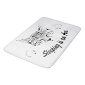 Tapis De Bain Chaton dormant (Angle)