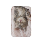Tapis De Bain Chaton somnolent (Devant (Vertical))