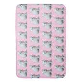 Tapis De Bain Chatons blancs (devant Vertical)
