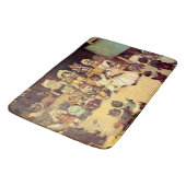 Tapis De Bain Chatons de l'école d'un chat, Louis Wain (Angle)