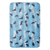 Tapis De Bain chatons musicaux (devant Vertical)