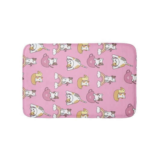 Tapis De Bain Chats Adorables (Devant)