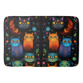 Tapis De Bain Chats bleus (Devant)