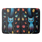 Tapis De Bain Chats bleus (Devant)