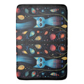 Tapis De Bain Chats bleus (devant Vertical)