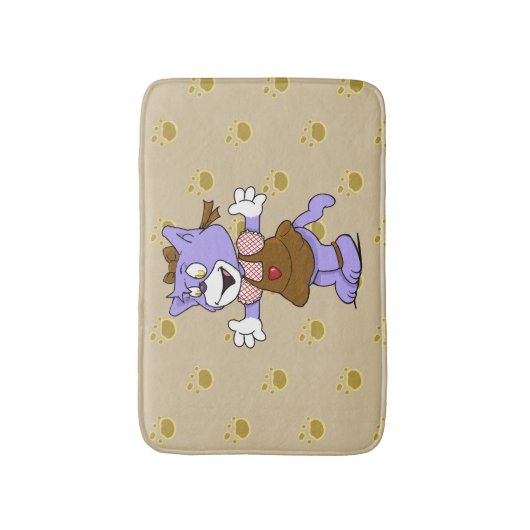 Tapis De Bain Chats Boomi (Devant (Vertical))