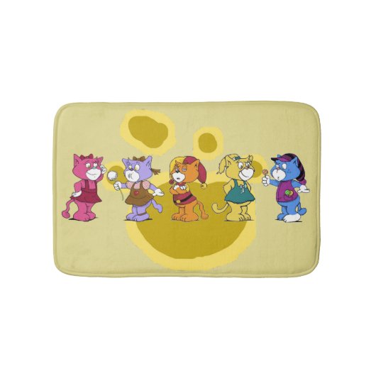 Tapis De Bain Chats Boomi (Devant)