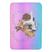 Tapis De Bain Chats de douche amusants (devant Vertical)