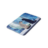 Tapis De Bain Chats de fenêtre (Angle)