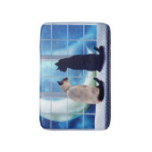 Tapis De Bain Chats de fenêtre (Devant (Vertical))