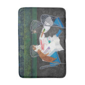 Tapis De Bain Chats jouant au Mahjong (Devant (Vertical))