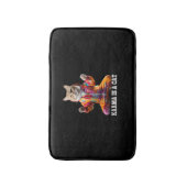 Tapis De Bain Chats, Karma est un chat, Yoga sport chat (Devant (Vertical))