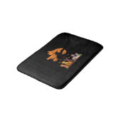 Tapis De Bain Chats mignons Automne Saison d'automne Maple Leaf  (Angle)