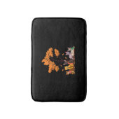 Tapis De Bain Chats mignons Automne Saison d'automne Maple Leaf  (Devant (Vertical))