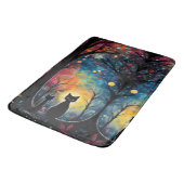 Tapis De Bain Chats noirs (Angle)