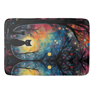 Tapis De Bain Chats noirs