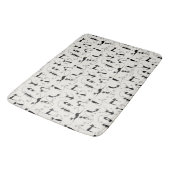 Tapis De Bain Chats noirs Kooky (Angle)