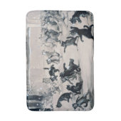 Tapis De Bain Chats Snowball Combat, Louis Wain (Devant (Vertical))